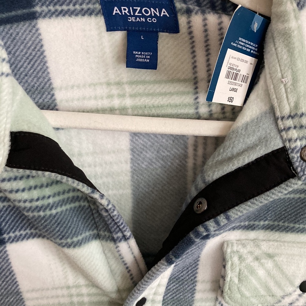 New with tags Men or women’s oversize shirt jacket - Picture 3 of 4
